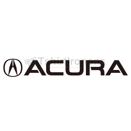 ACURA_4 T-shirts Iron On Transfers N2884